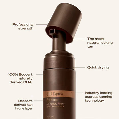 Self Tanning Mousse for Natural Bronze Glow