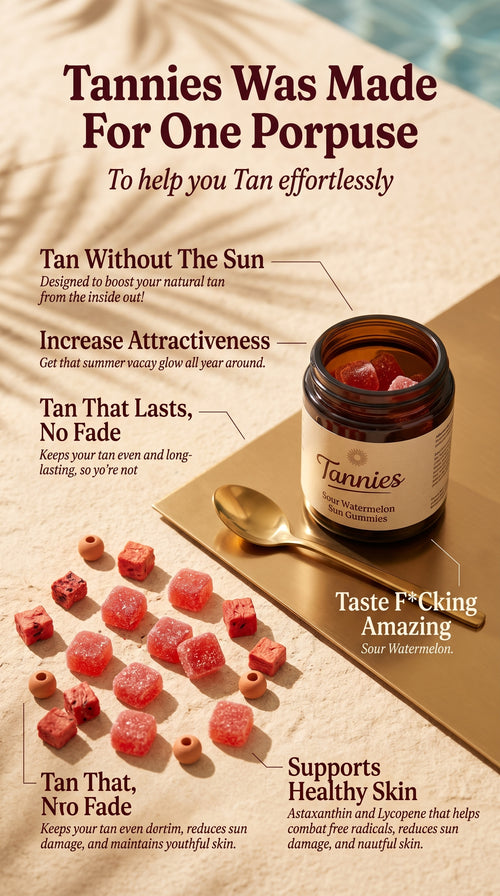 Daily Tanning Dietary Supplement Gummies
